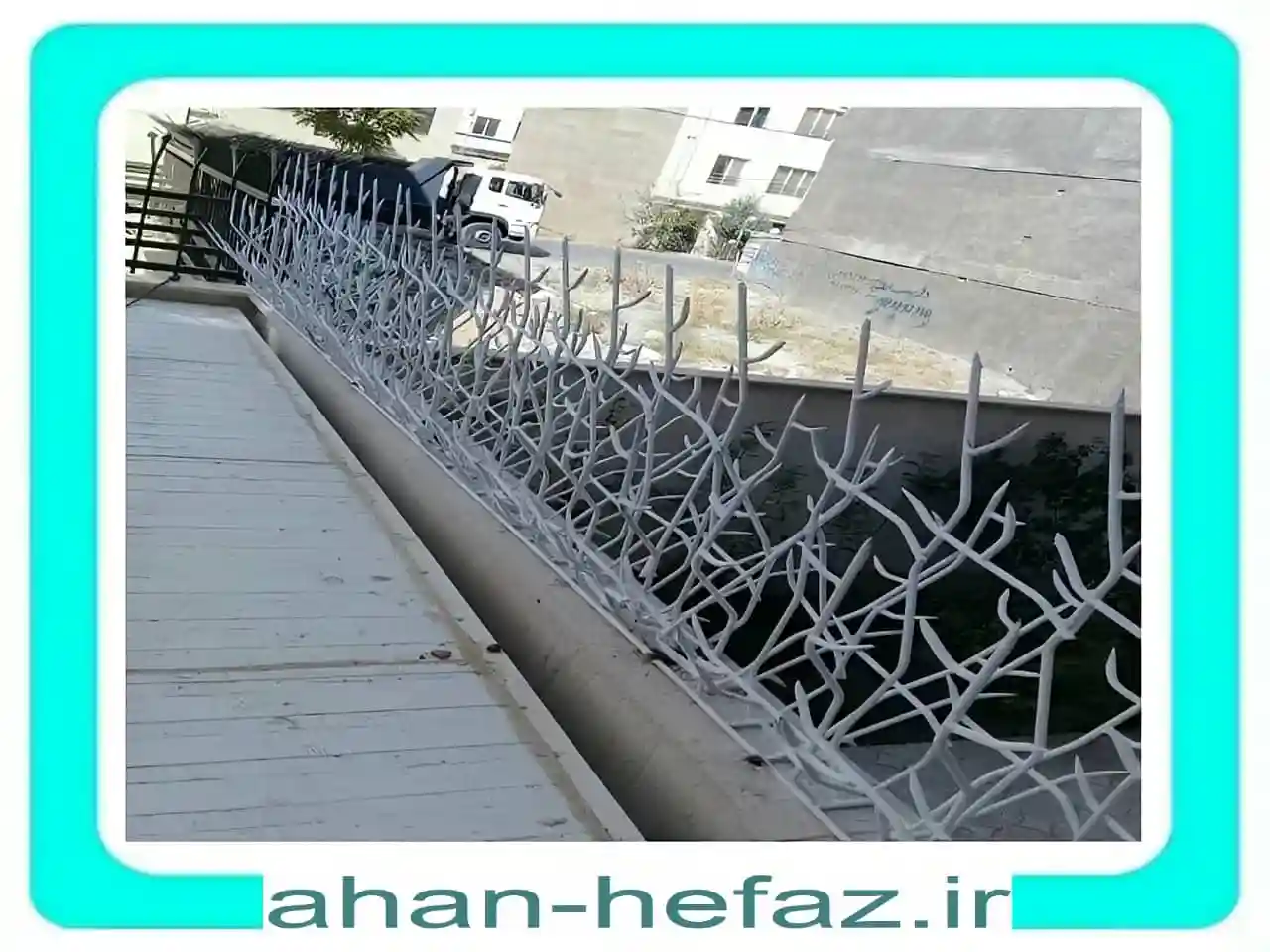 نرده شاخ گوزنی برای محوطه
