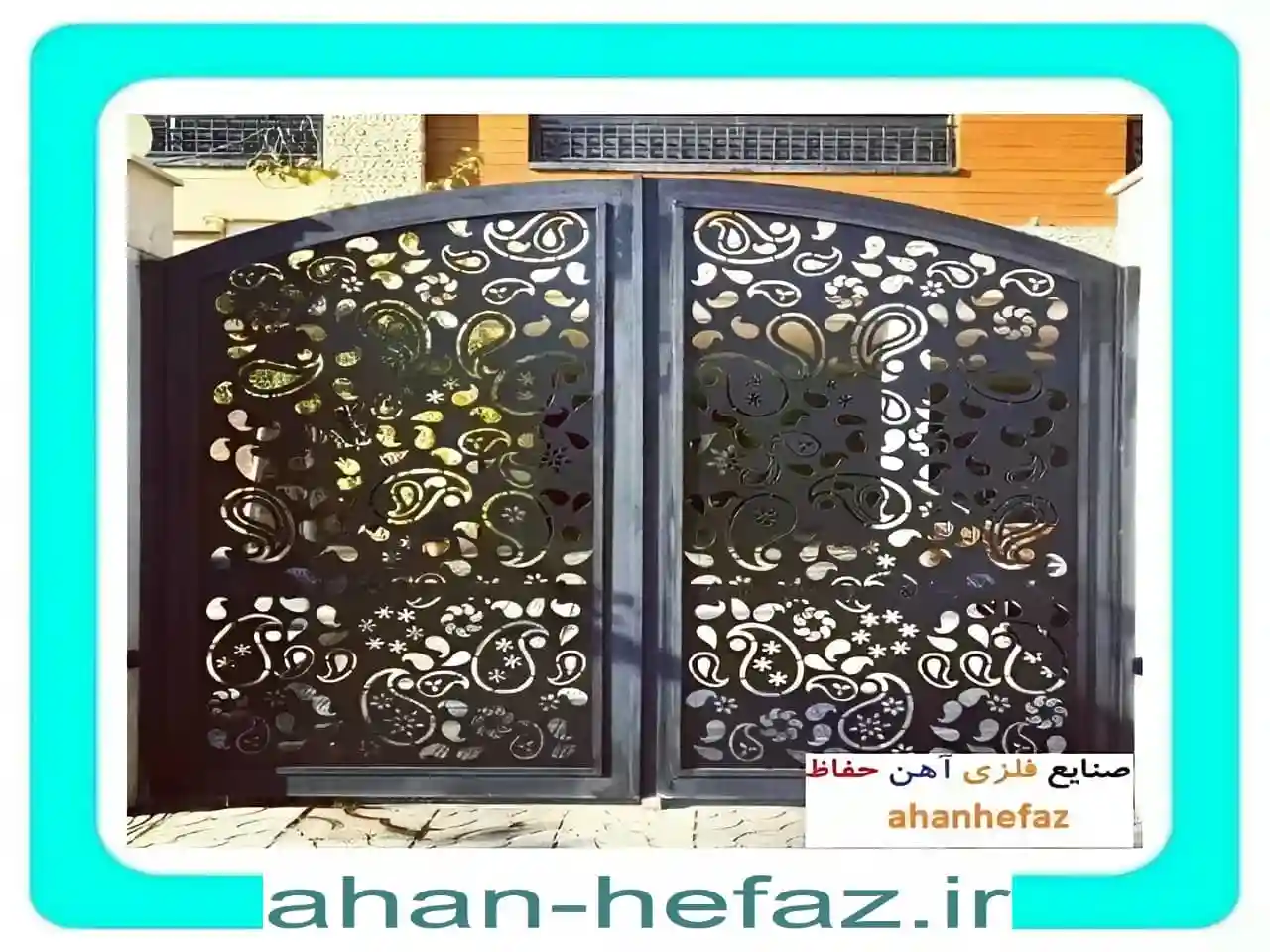 درب فرفورژه ساده