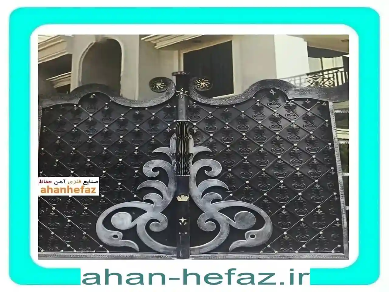 قیمت درب فلزی ساده حیاط