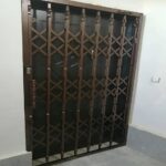 نصب درب آکاردئونی ضد سرقت