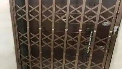 درب ضد سرقت یا حفاظ آکاردئونی