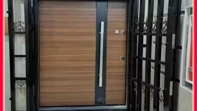 حفاظ درب ضد سرقت آهنی