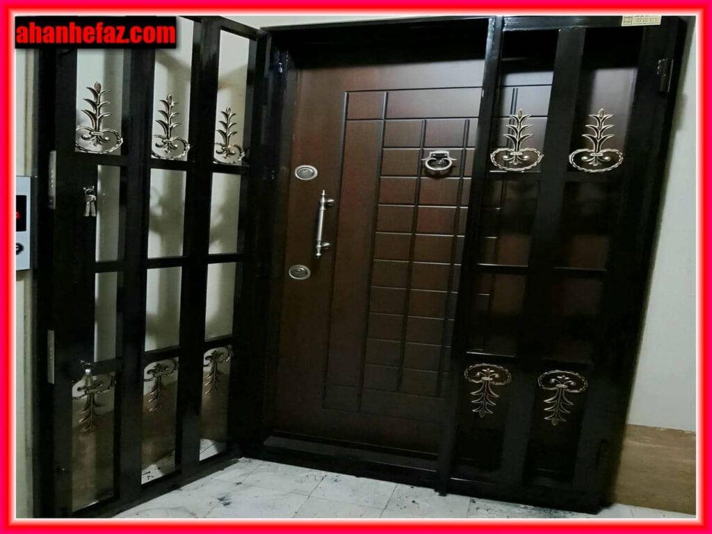 انواع طراحی‌های حفاظ درب ضد سرقت آهنی