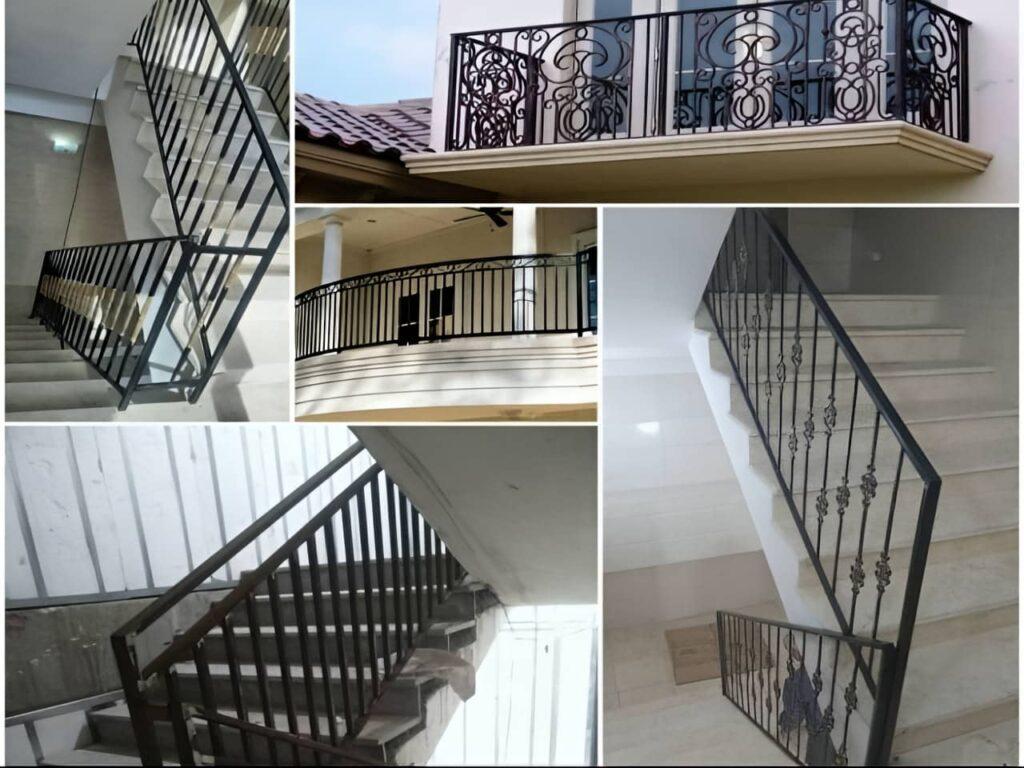 مدل‌های مختلف نرده فلزی فرفورژه