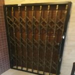 رنگ درب و حفاظ آکاردئونی