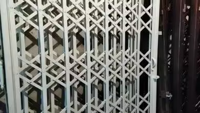 انواع و سبک های درب آکاردئونی