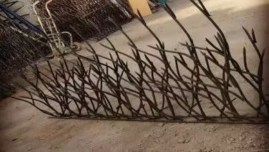 نرده حفاظ دیوار داخل آپارتمان
