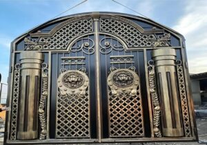 درب حیاط مهندسی ساز