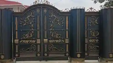 درب حیاط لوکس و لاکچری