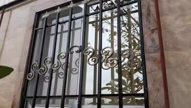 ویژگی های جانبی حفاظ پنجره