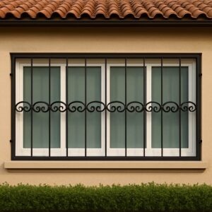 حفاظ پنجره مدل نعل اسبی یا قلوه ای