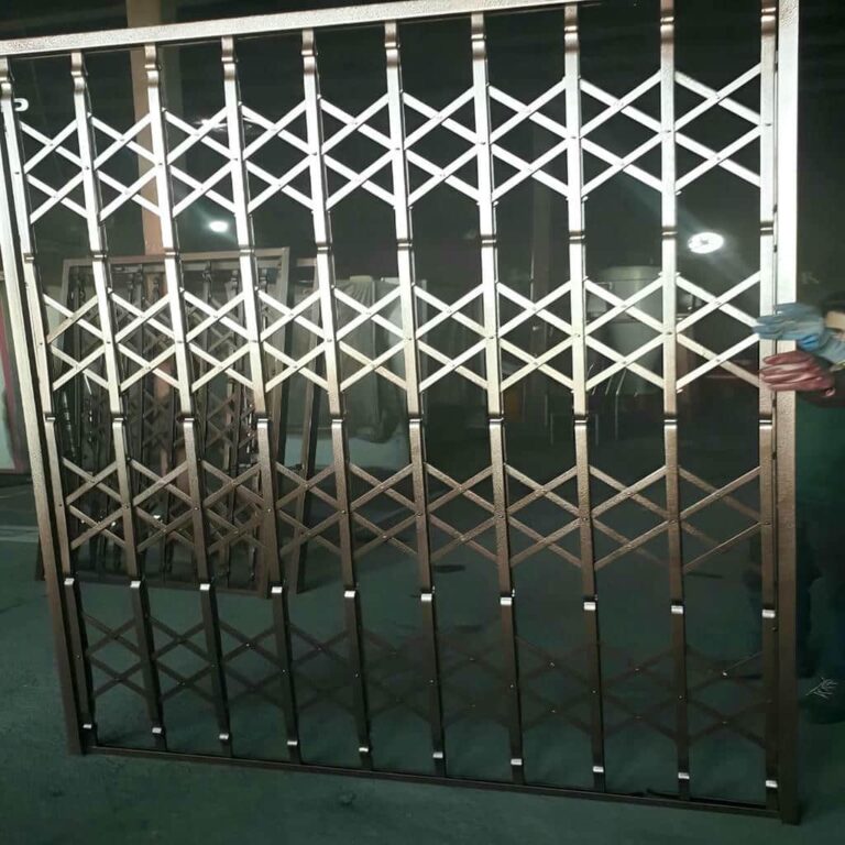 عکس و مشخصات درب حفاظ آکاردئونی