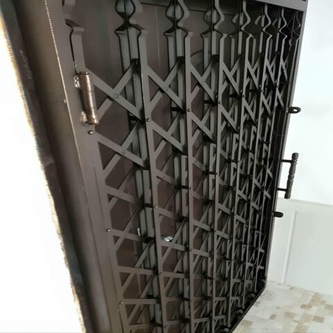 حفاظ آکاردئونی تمام گل دوبل چهار جداره