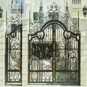 درب حیاط آهنی جدید و ارزان