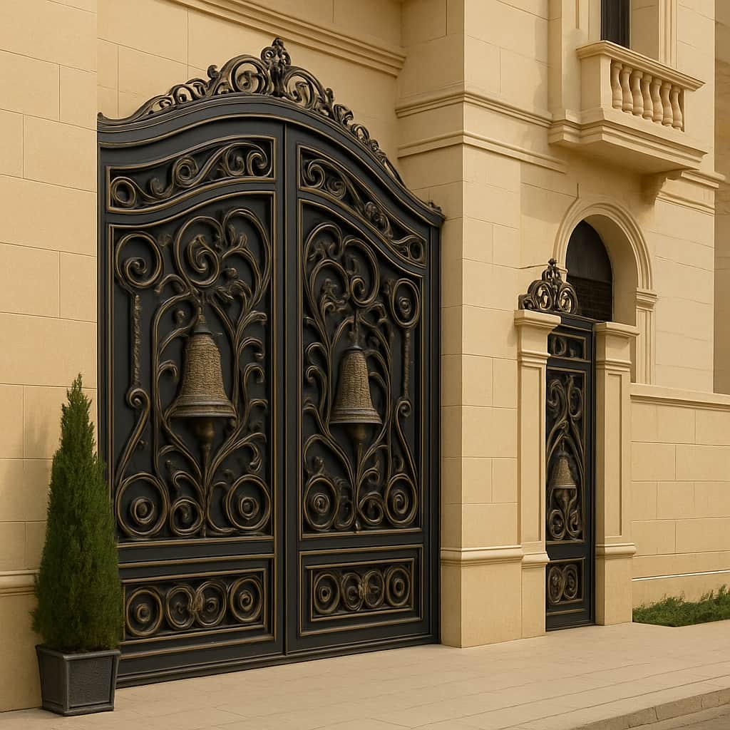 درب زنگوله پارکینگ