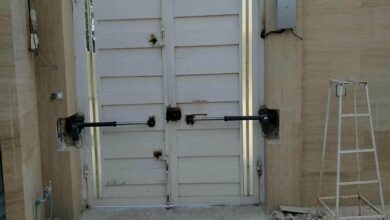 جک درب پارکینگ اتوماتیک در بومهن