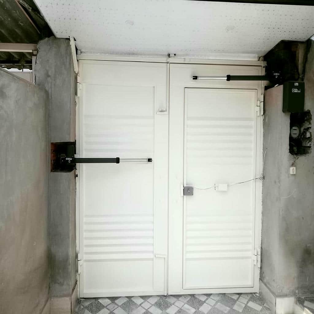 کارخانه جک درب پارکینگ اتوماتیک پوشش دار در مشهد