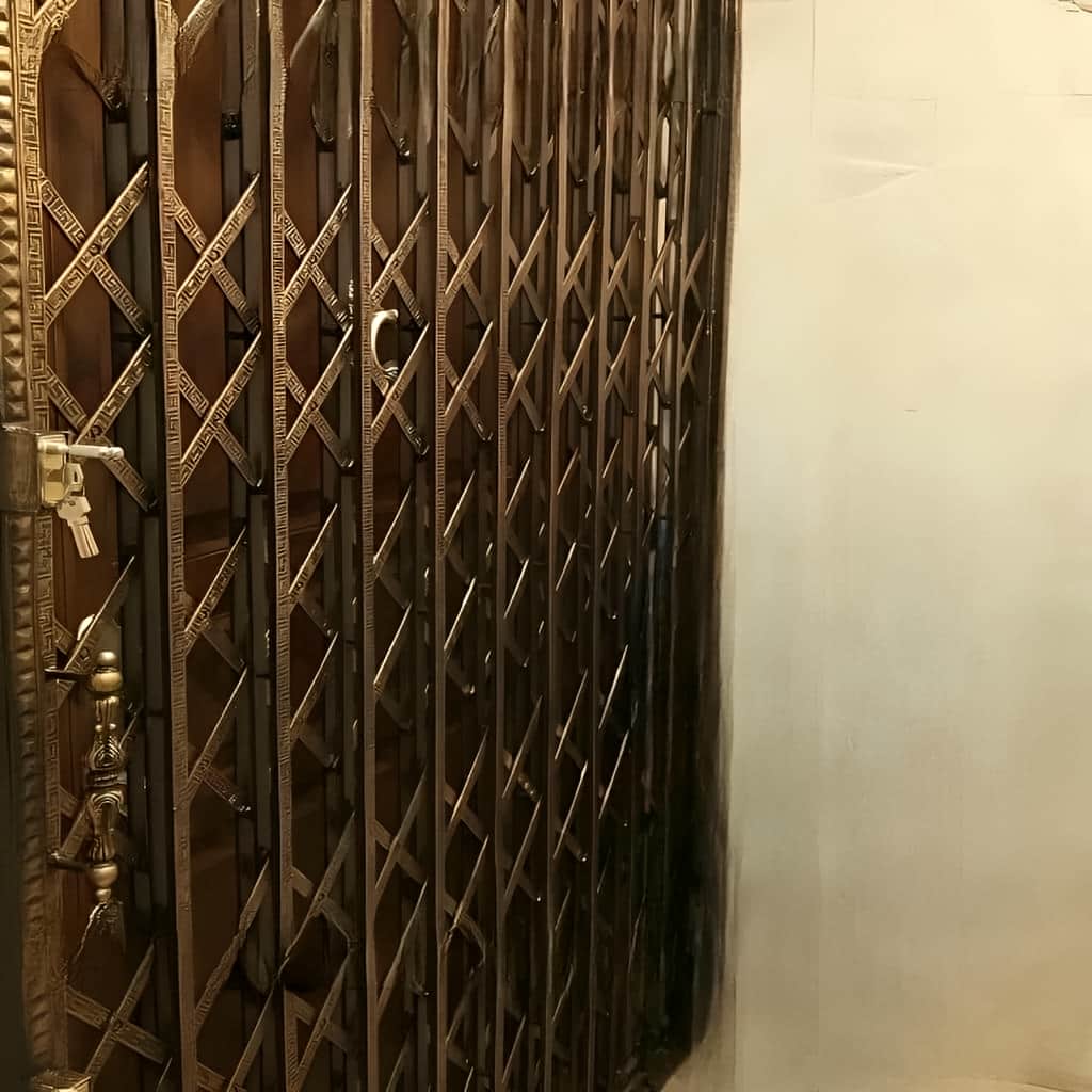 کارخانه درب آکاردئونی فلزی ضدسرقت پروفیل تقویت شده در بندر دیلم