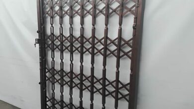 درب آکاردئونی فلزی ضدسرقت در پردیس