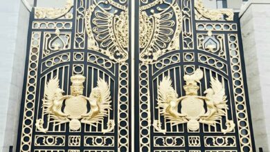 درب حیاط در قائمشهر