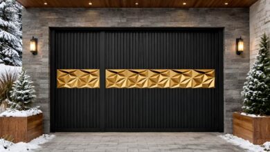 درب حیاط در مهرشهر کرج