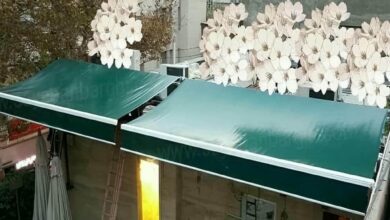 سایبان برقی بازویی اتوماتیک در شهریار