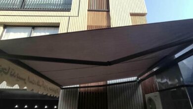 سایبان برقی بازویی اتوماتیک در نسیم شهر