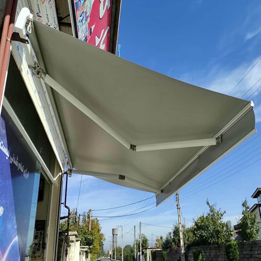 قیمت سایبان برقی بازویی اتوماتیک ضد UV در بندر بوشهر