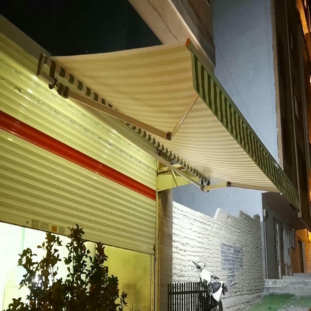 خرید سایبان برقی بازویی اتوماتیک سبک در نسیم شهر