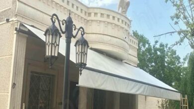 سایبان برقی بازویی اتوماتیک در ارومیه