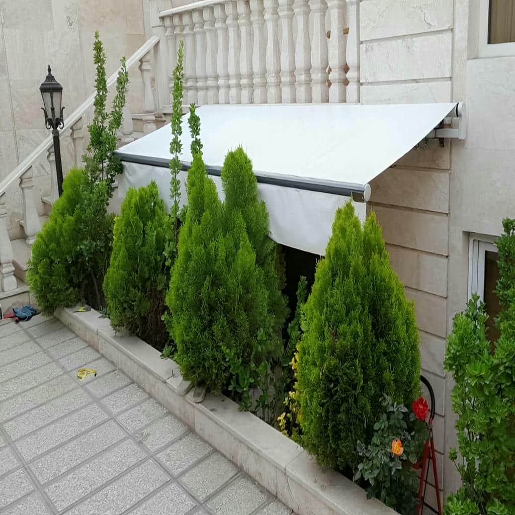 خرید سایبان برقی بازویی اتوماتیک بازوی تقویت شده در بجنورد