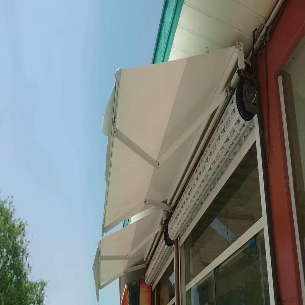 خرید سایبان برقی بازویی اتوماتیک بازوی تقویت شده در بابل