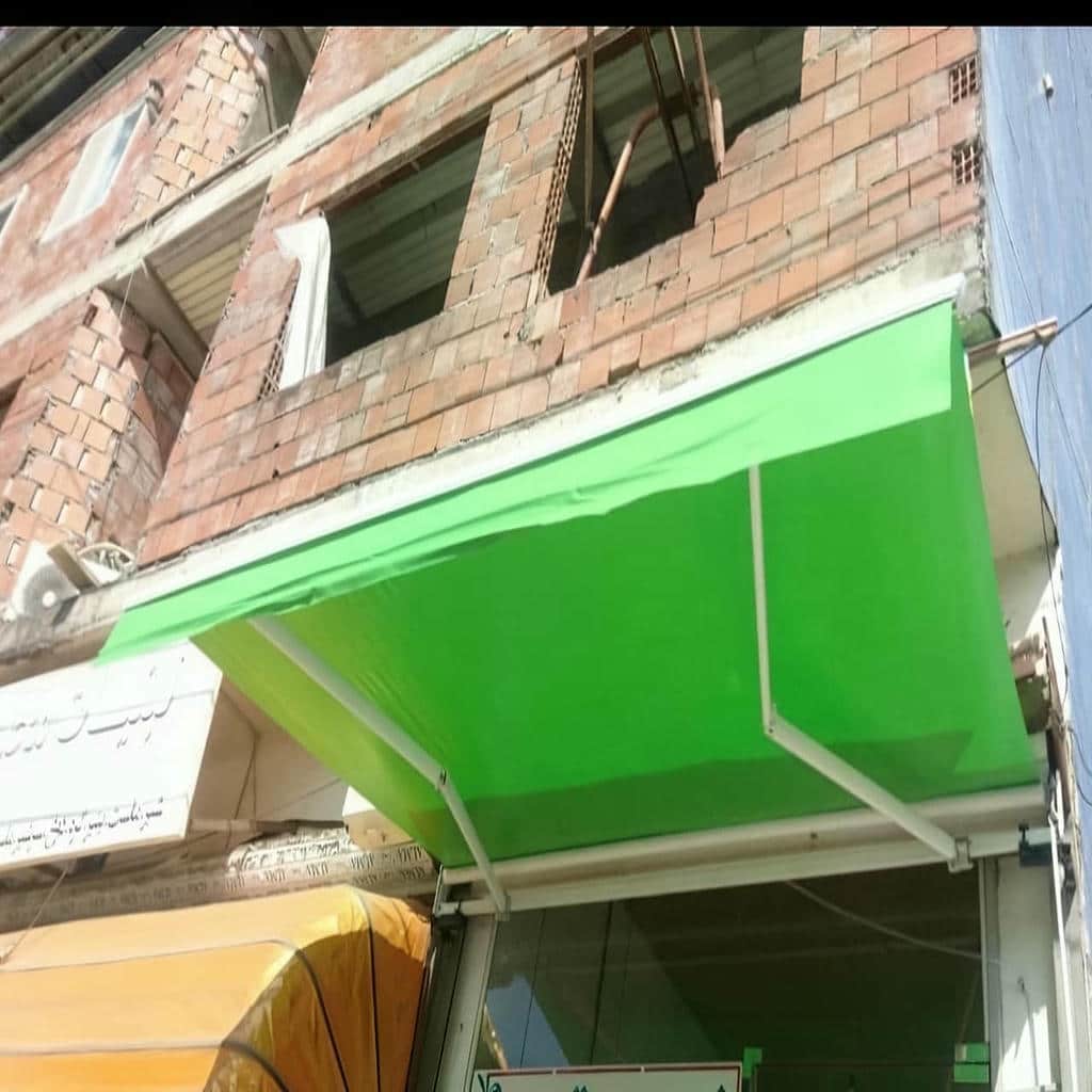 فروش سایبان برقی بازویی اتوماتیک مغازه در ایلام
