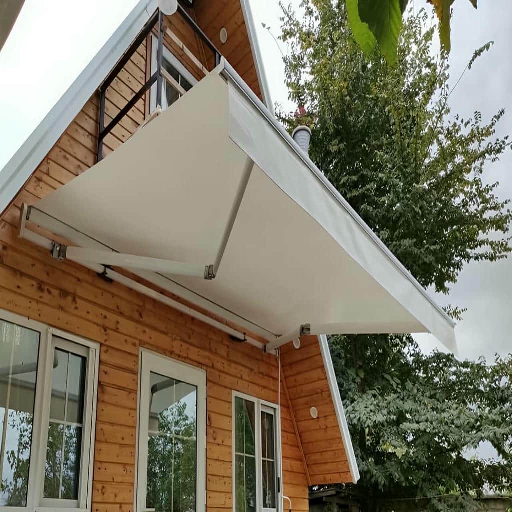 نصب سایبان برقی بازویی اتوماتیک اجرای اصولی در فردیس کرج