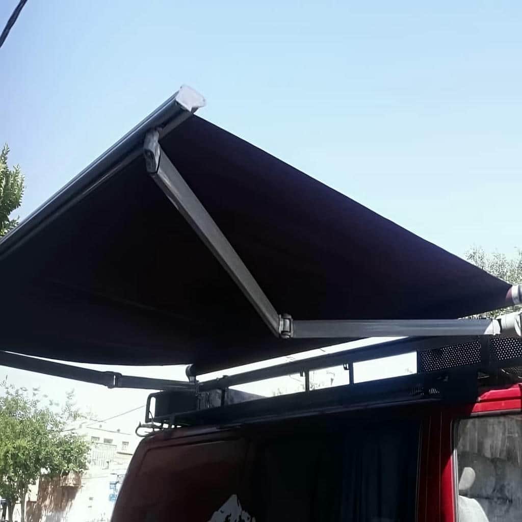 قیمت سایبان برقی بازویی اتوماتیک مغازه در ساری