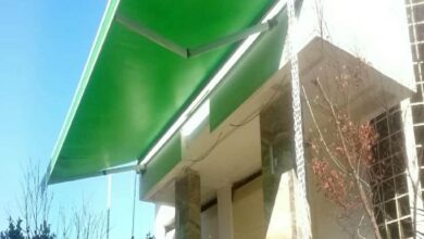 سایبان برقی بازویی اتوماتیک در کمال شهر