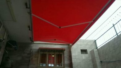 سایبان برقی بازویی اتوماتیک در ایرانشهر