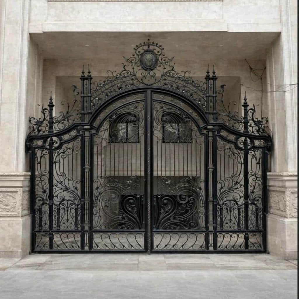 خرید درب حیاط فلزی مدرن در ارومیه