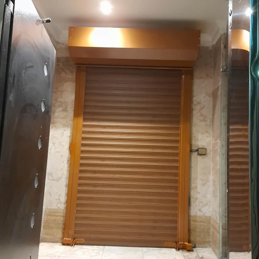 نصب کرکره برقی پارکینگ و مغازه در کردان