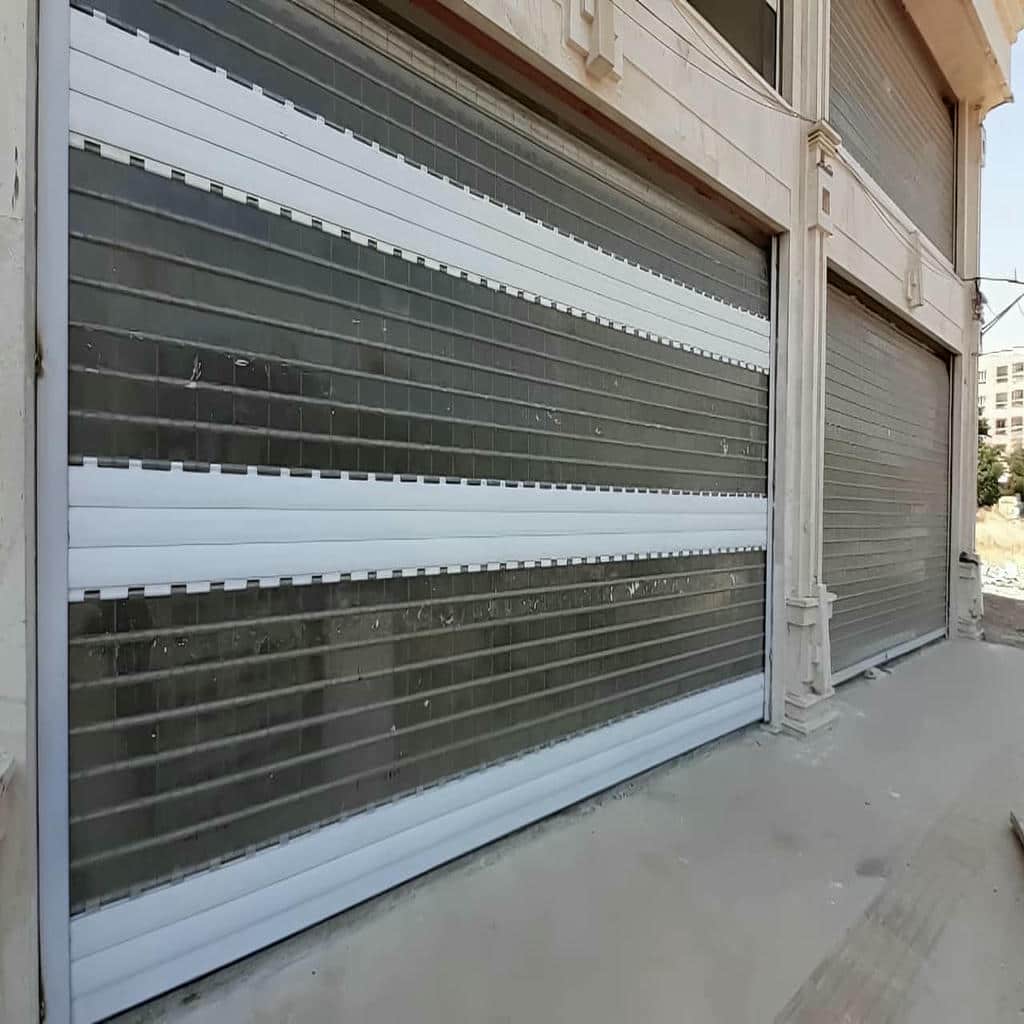 فروش کرکره برقی پارکینگ و مغازه با موتور توبلار در دماوند