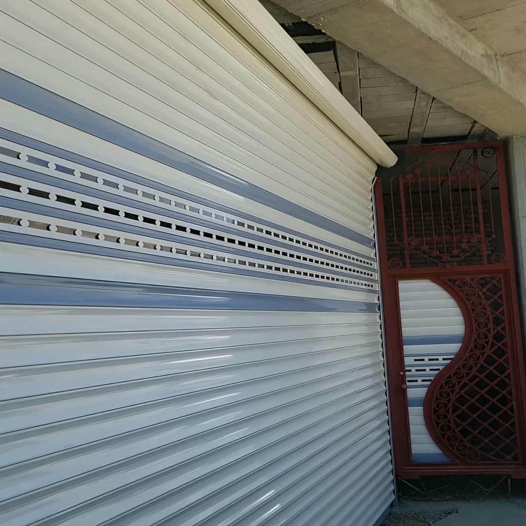 قیمت کرکره برقی پارکینگ و مغازه با تیغه آلومینیومی در بیرجند