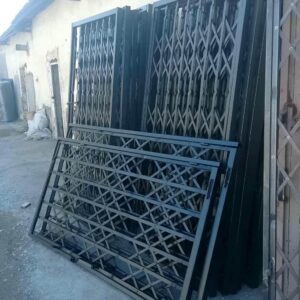 درب آکاردئونی فلزی ضدسرقت در اشتهارد