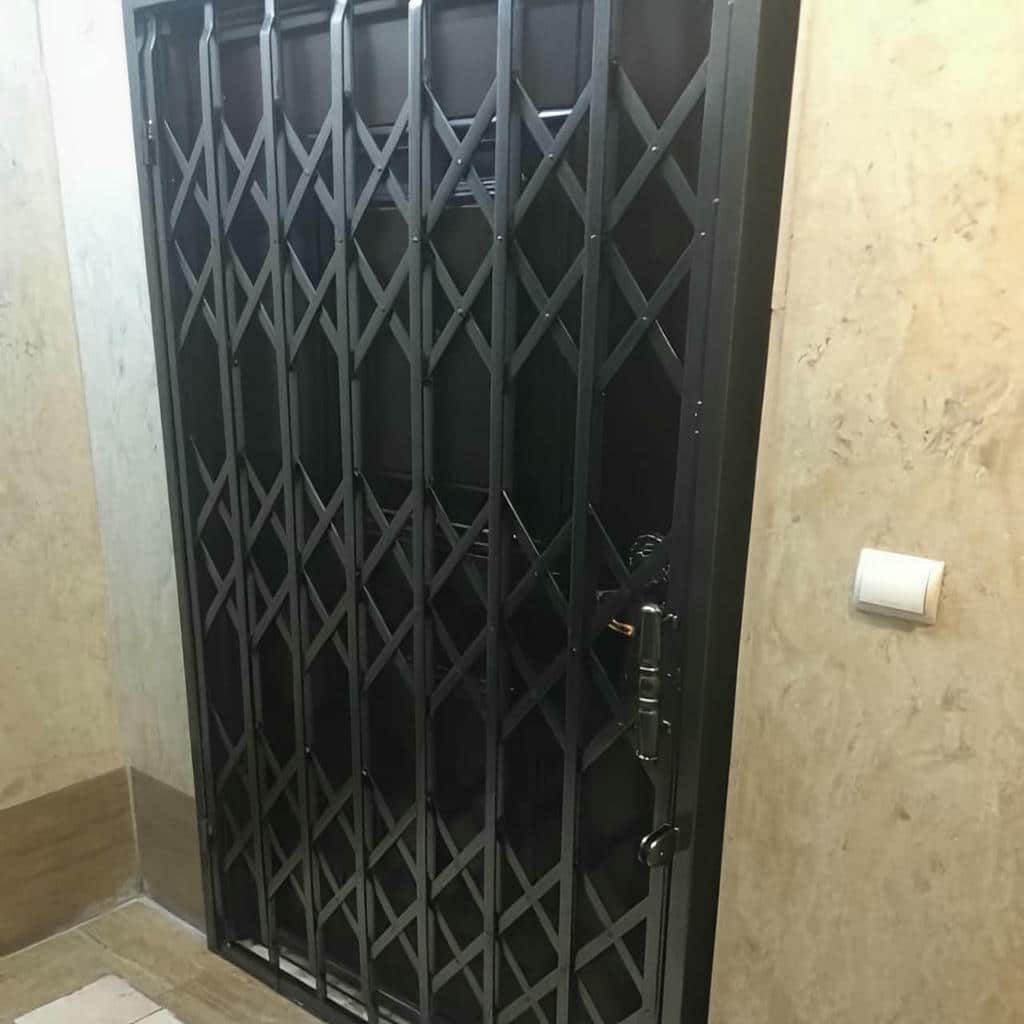 کارخانه درب آکاردئونی فلزی ضدسرقت قفل مخفی در فیروزکوه