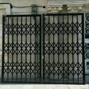 درب آکاردئونی فلزی ضدسرقت در فشم