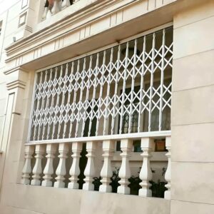 درب آکاردئونی فلزی ضدسرقت در یزد