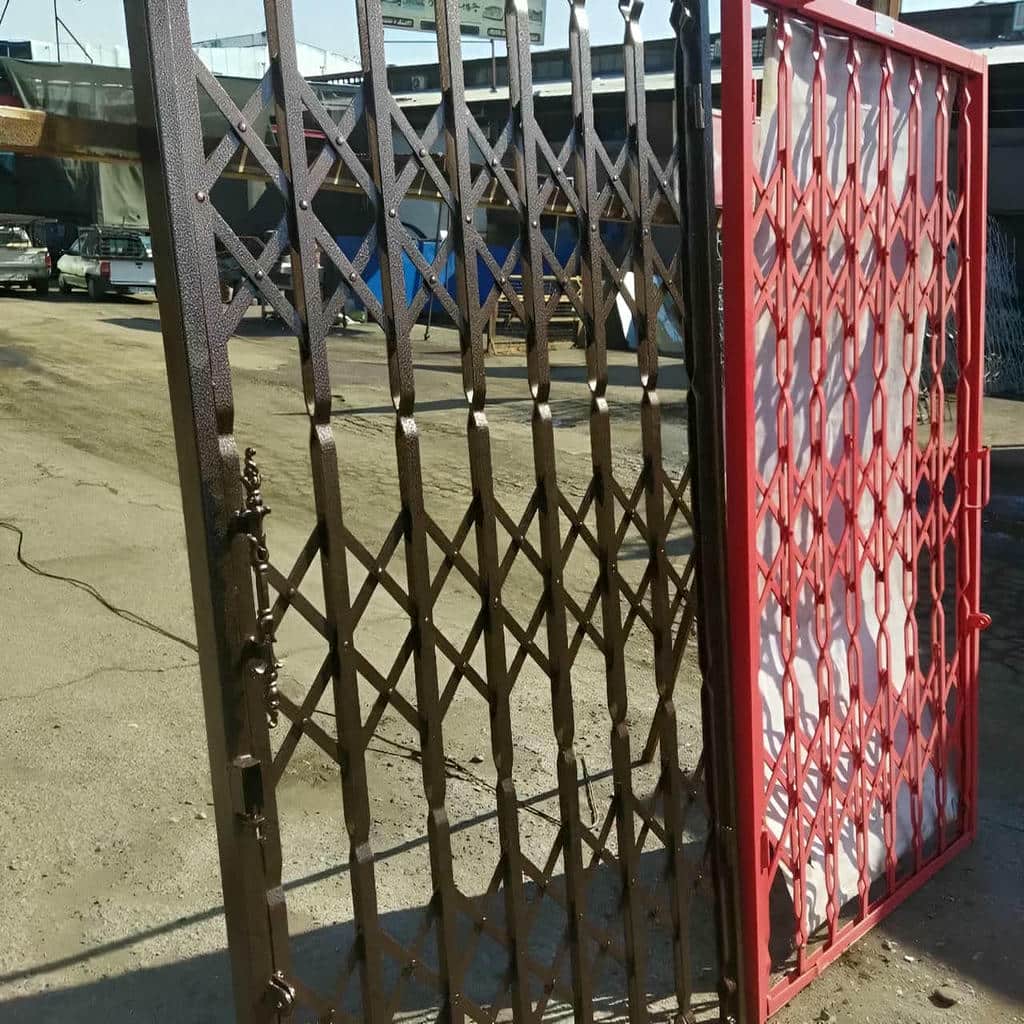 کارخانه درب آکاردئونی فلزی ضدسرقت قفل مخفی در ساوه