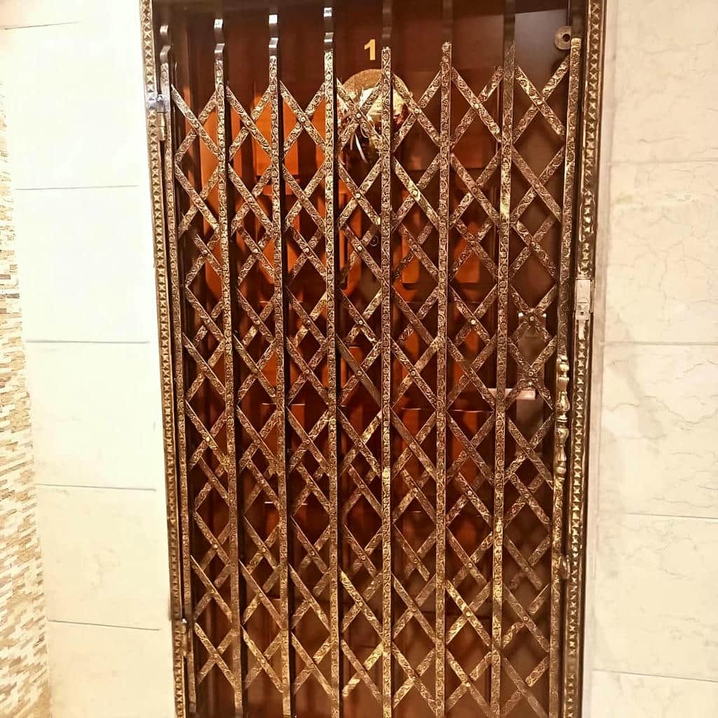 کارخانه درب آکاردئونی فلزی ضدسرقت پروفیل تقویتی در بندرعباس