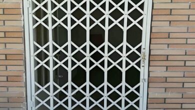 درب آکاردئونی فلزی ضدسرقت در پرند