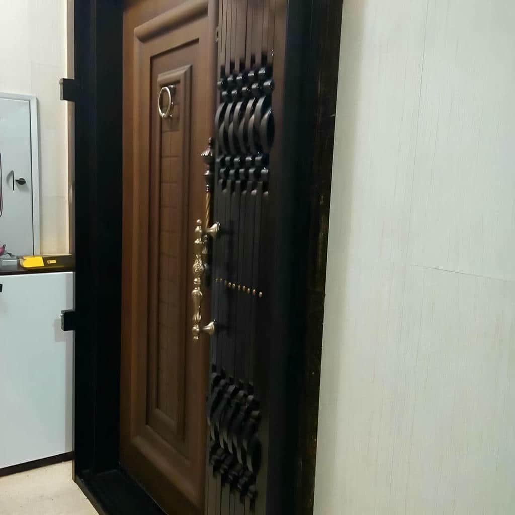 درب آکاردئونی فلزی ضدسرقت در همدان