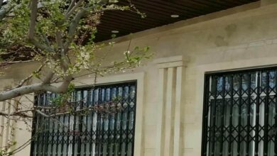 درب آکاردئونی فلزی ضدسرقت در اندیشه